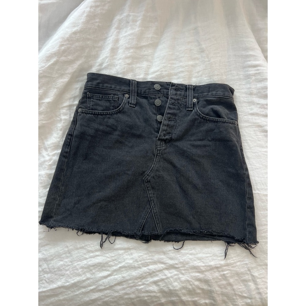 Madewell A-Line Denim Skirt